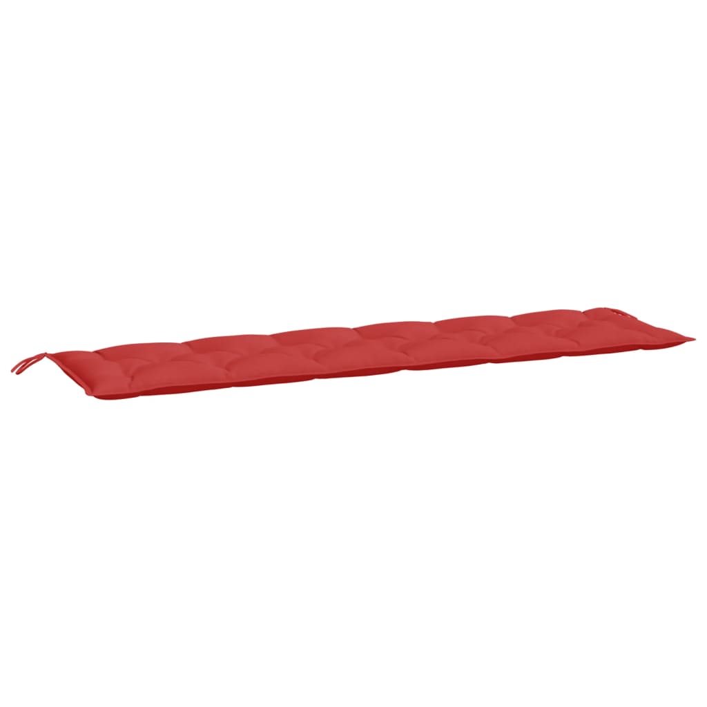 VidaXL Gartenbankauflage 200x50x7 cm Stoff rot