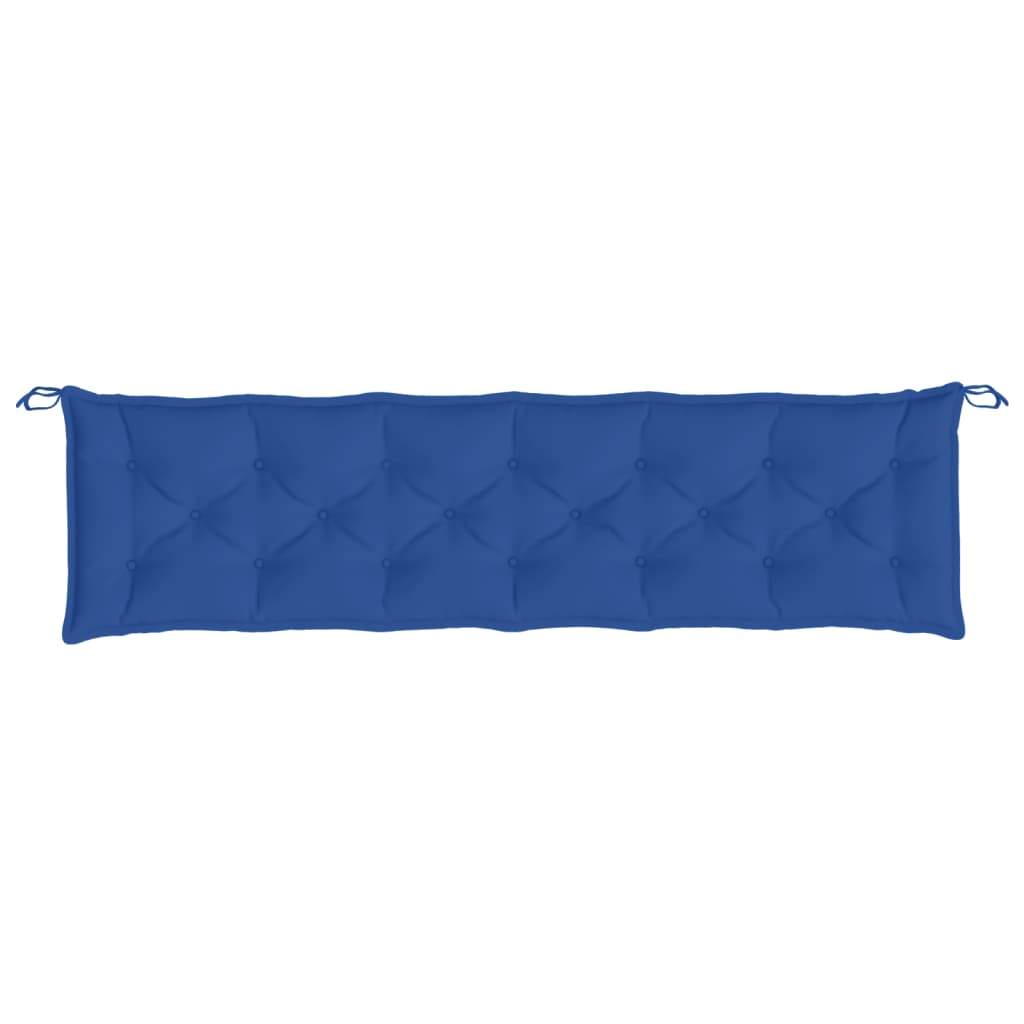 VidaXL Gartenbankauflage 200x50x7 cm Oxford-Stoff Königsblau