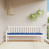 VidaXL Gartenbankauflage 200x50x7 cm Oxford-Stoff Königsblau
