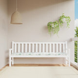 VidaXL Gartenbankkissen Blattmuster 200x50x7 cm Stoff