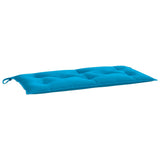 Vidaxx Gartenbankauflagen 2 Stück 100x50x7 cm Oxford-Stoff hellblau