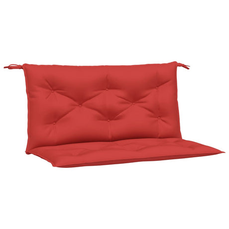 Vidaxx Gartenbankauflagen 2 Stück 100x50x7 cm Oxford-Stoff rot