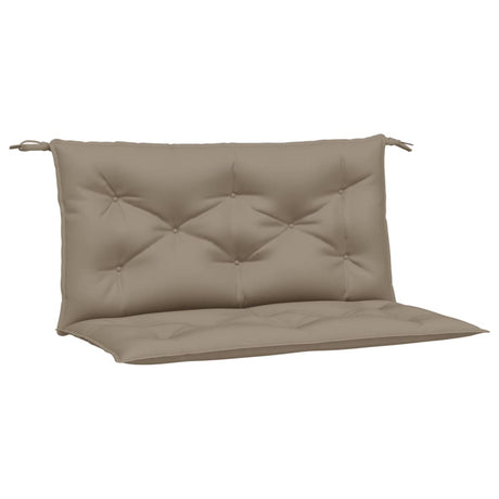 Vidaxx Gartenbankauflagen 2 Stk. 100x50x7 cm Oxford-Stoff Taupe