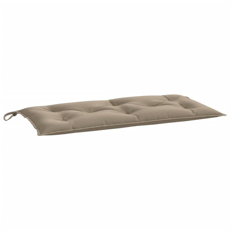 Vidaxx Gartenbankauflagen 2 Stk. 100x50x7 cm Oxford-Stoff Taupe