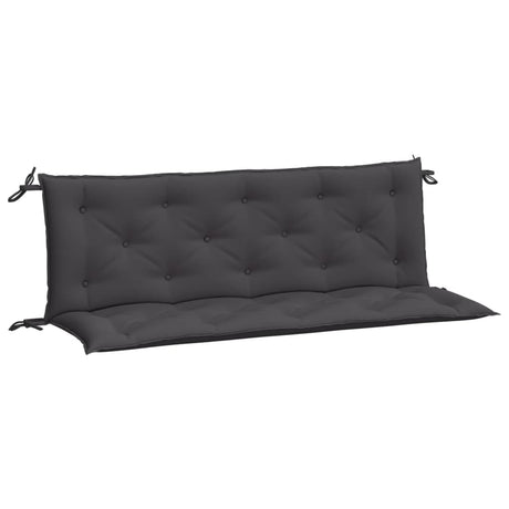 Vidaxx Gartenbankauflagen 2 Stk. 150x50x7 cm Oxford-Stoff Anthrazit