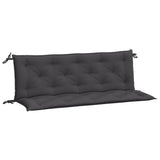 Vidaxx Gartenbankauflagen 2 Stk. 150x50x7 cm Oxford-Stoff Anthrazit