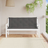 Vidaxx Gartenbankauflagen 2 Stk. 150x50x7 cm Oxford-Stoff Anthrazit