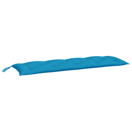 Vidaxx Gartenbankauflagen 2 Stück 150x50x7 cm Oxford-Stoff hellblau