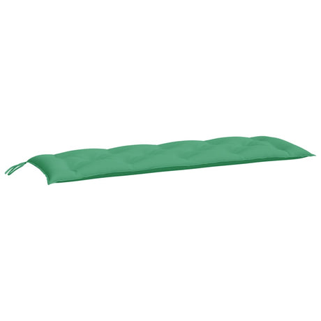 Vidaxx Gartenbankauflagen 2 Stück 150x50x7 cm Oxford-Stoff grün
