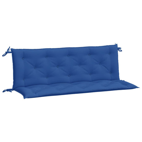 Vidaxx Gartenbankauflagen 2 Stück 150x50x7 cm Oxford-Stoff blau