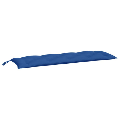 Vidaxx Gartenbankauflagen 2 Stück 150x50x7 cm Oxford-Stoff blau