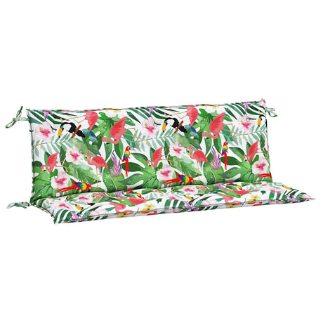 Vidaxx Gartenbankauflagen 2 Stück 150x50x7 cm Stoff mehrfarbig