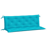 VidaXL Gartenbankauflagen 2 Stk. 150x50x7 cm Stoff Türkis