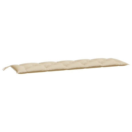 Vidaxx Gartenbankauflagen 2 Stück 180x50x7 cm Oxford-Stoff beige