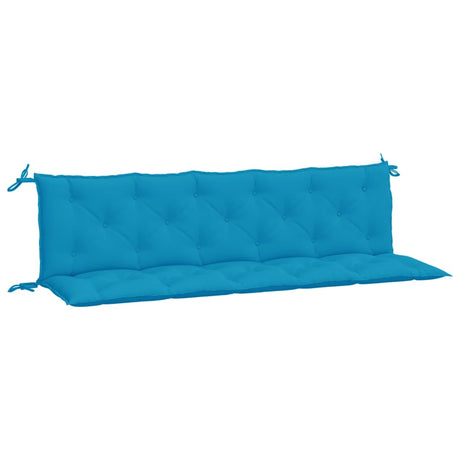 Vidaxx Gartenbankauflagen 2 Stück 180x50x7 cm Oxford-Stoff hellblau