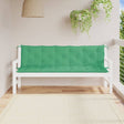 Vidaxx Gartenbankauflagen 2 Stück 180x50x7 cm Oxford-Stoff grün