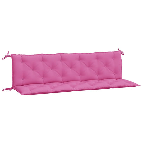 VidaXL Gartenbankauflagen 2 Stk. Oxford-Stoff rosa