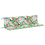 Vidaxx Gartenbankauflagen 2 Stück 200x50x7 cm Stoff mehrfarbig