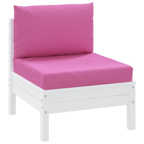 VidaXL Palettenkissen 2 Stk. Oxford-Stoff rosa