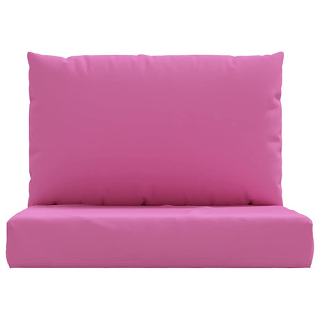 VidaXL Palettenkissen 2 Stk. Oxford-Stoff rosa
