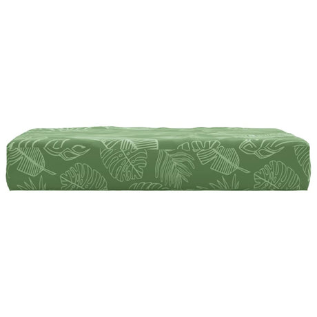 VidaXL Palettenkissen Blattmuster 60x60x8 cm Oxford-Stoff