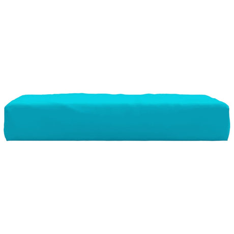 Vidaxl palletkussen 60x60x8 cm oxford stof turquoise