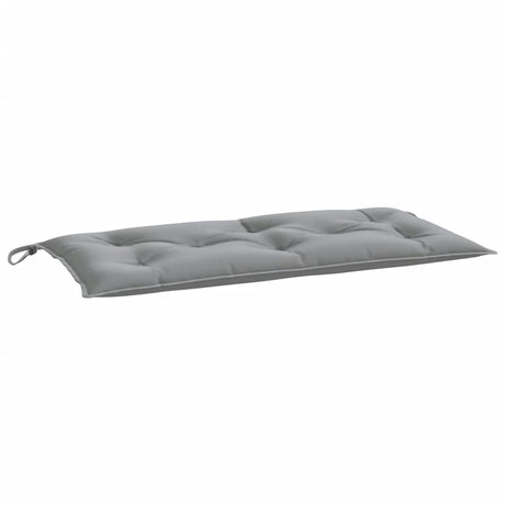 VidaXL Gartenbankauflage 110x50x7 cm Stoff grau