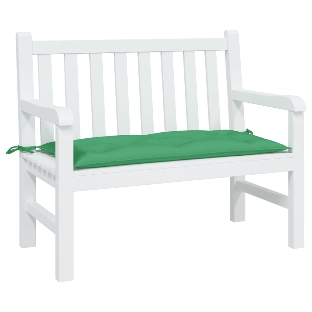 Vidaxx Gartenbankauflage 110x50x7 cm Oxford-Stoff grün