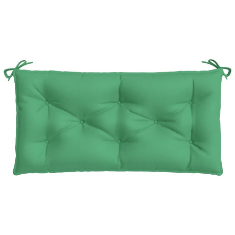 Vidaxx Gartenbankauflage 110x50x7 cm Oxford-Stoff grün