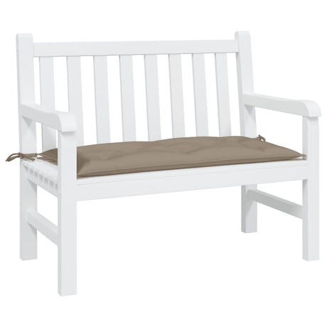 Vidaxx Gartenbankauflage 110x50x7 cm Oxford-Stoff taupe
