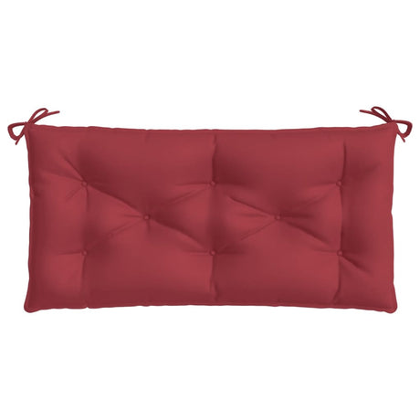 Vidaxx Gartenbankauflage 110x50x7 cm Oxfordstoff weinrot