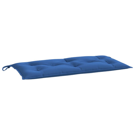VidaXL Gartenbankauflage 110x50x7 cm Stoff blau