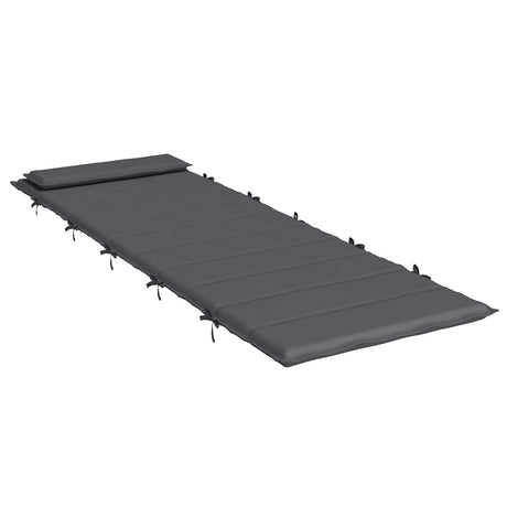 Vidaxx Liegekissen 180x60x4 cm Oxford-Stoff anthrazit