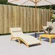 Vidaxx Liegekissen 180x60x4 cm Oxford-Stoff cremefarben