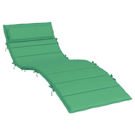 Vidaxx Liegekissen 180x60x4 cm Oxford-Stoff grün