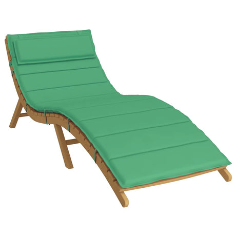 Vidaxx Liegekissen 180x60x4 cm Oxford-Stoff grün