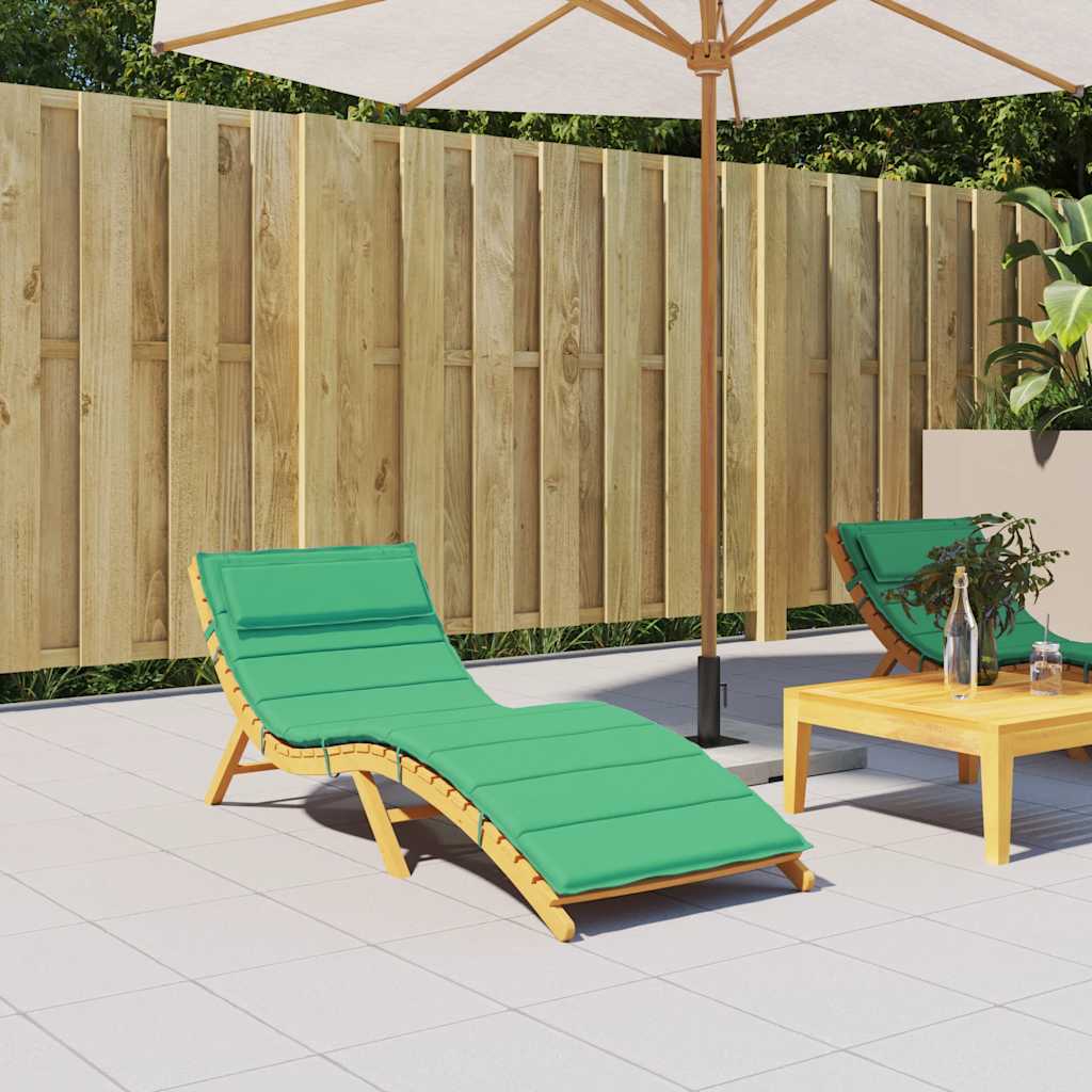 Vidaxx Liegekissen 180x60x4 cm Oxford-Stoff grün