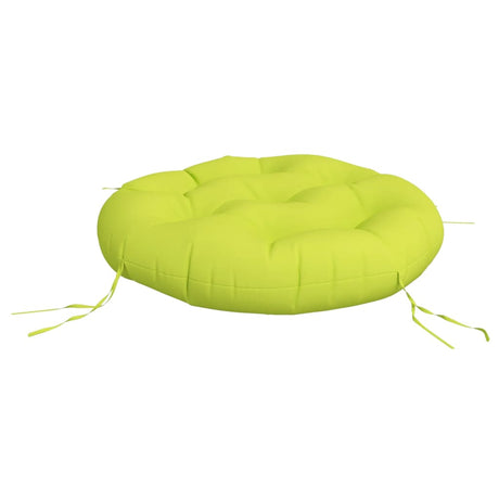 Vidaxx Sitzkissen rund ø 60x11 cm Oxford-Stoff hellgrün