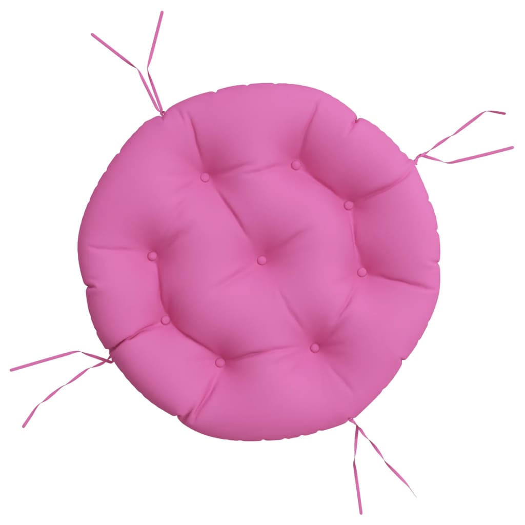Vidaxx Sitzkissen rund ø 60x11 cm Oxford-Stoff rosa