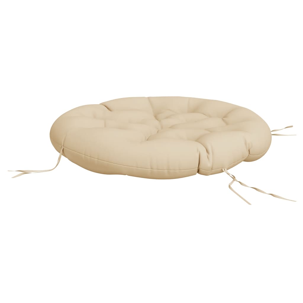 Vidaxl zitkussen rond ø 100x11 cm oxford stof beige