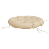 Vidaxl zitkussen rond ø 100x11 cm oxford stof beige