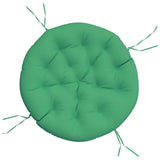VidaXL Sitzkissen rund Ø 100x11 cm Oxford-Stoff grün