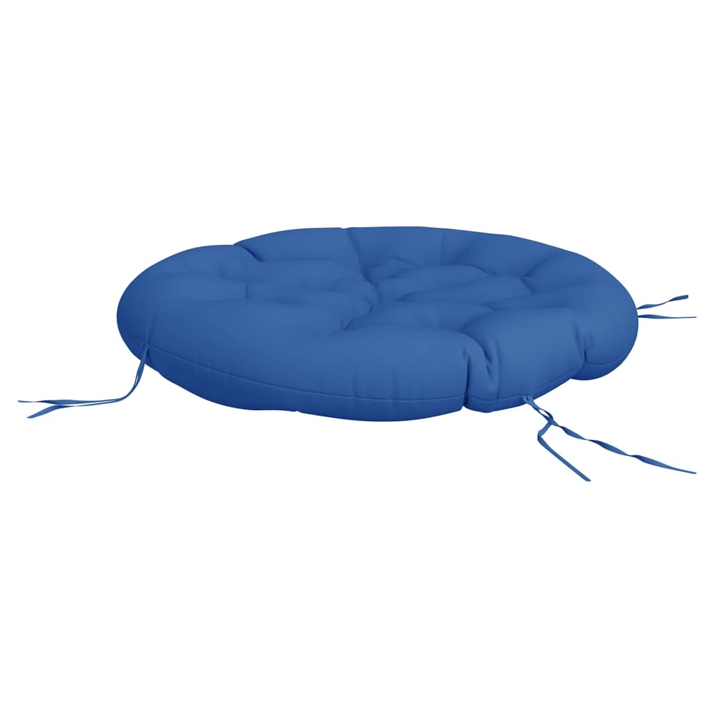 VidaXL Sitzkissen rund Ø 100x11 cm Oxford-Stoff Königsblau