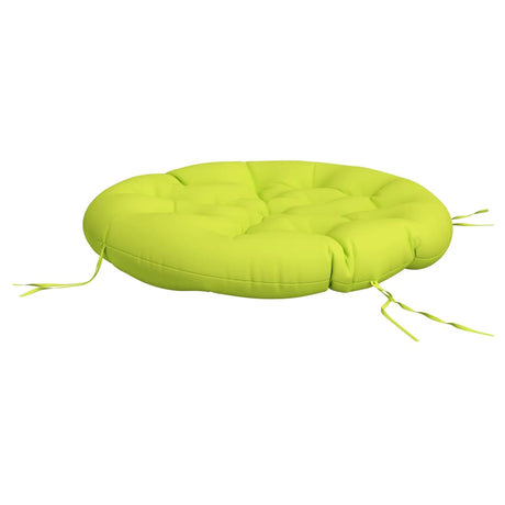 VidaXL Sitzkissen rund Ø 100x11 cm Oxford-Stoff hellgrün