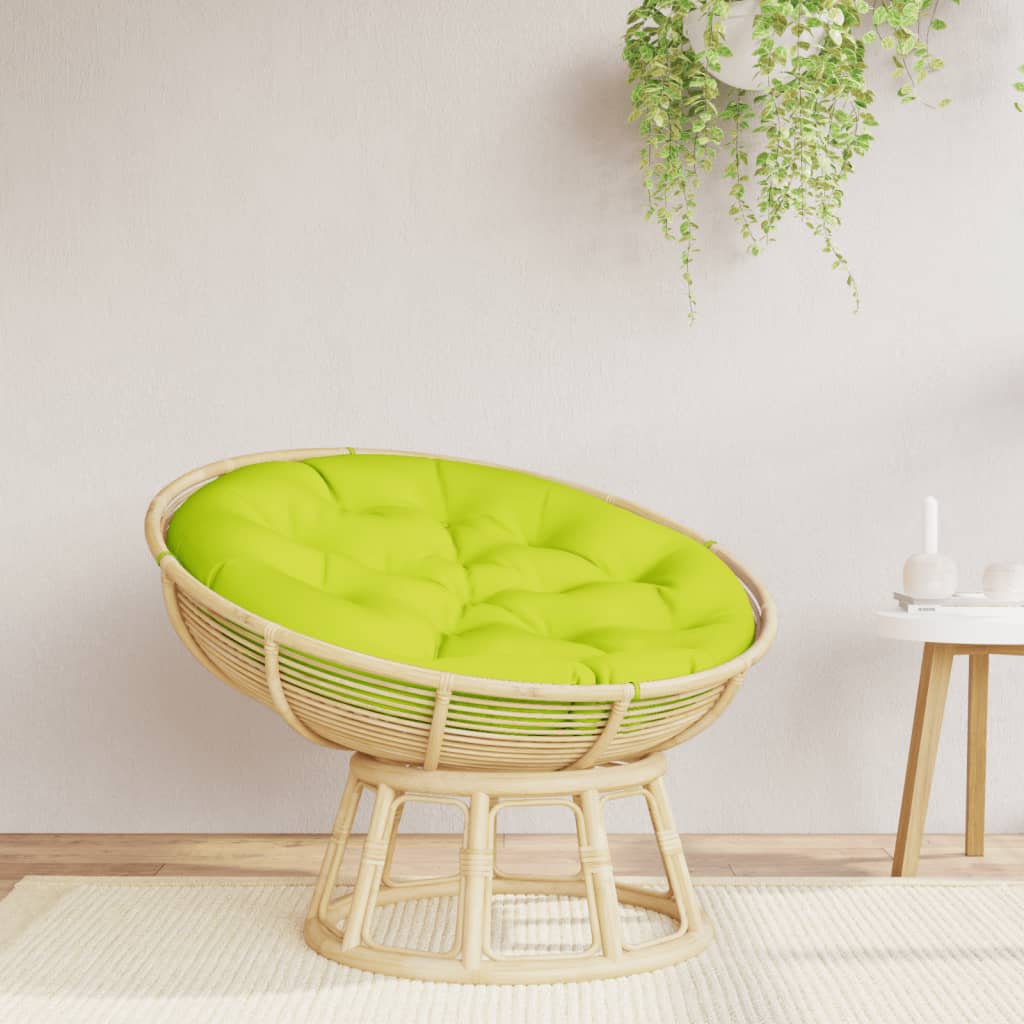 VidaXL Sitzkissen rund Ø 100x11 cm Oxford-Stoff hellgrün