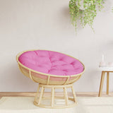 VidaXL Sitzkissen rund Ø 100x11 cm Oxford-Stoff rosa