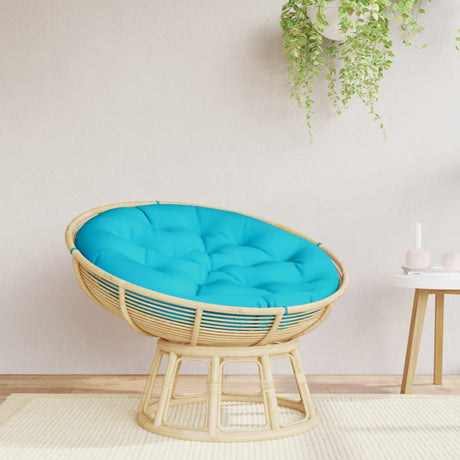 VidaXL Sitzkissen rund Ø 100x11 cm Oxford-Stoff türkis
