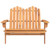 Vidaxl tuinbank adirondack 126 cm massief acaciahout