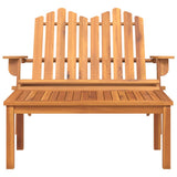 Vidaxl 2-delige loungeset adirondack massief acaciahout