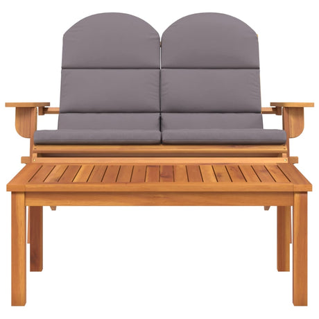 Vidaxl 2-delige loungeset adirondack massief acaciahout